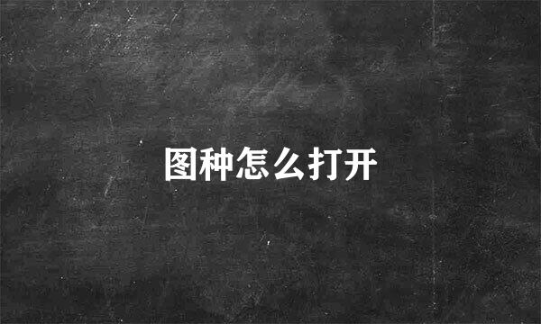 图种怎么打开