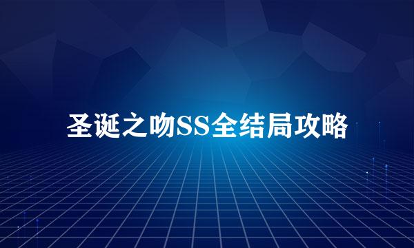 圣诞之吻SS全结局攻略