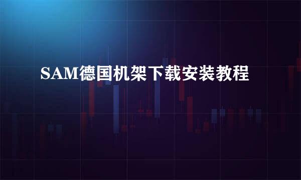 SAM德国机架下载安装教程