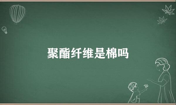 聚酯纤维是棉吗
