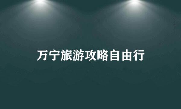 万宁旅游攻略自由行