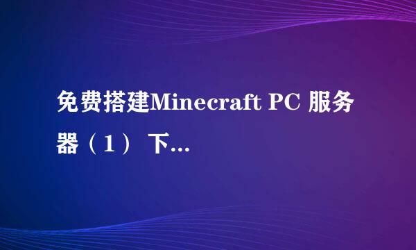 免费搭建Minecraft PC 服务器（1） 下载JDK