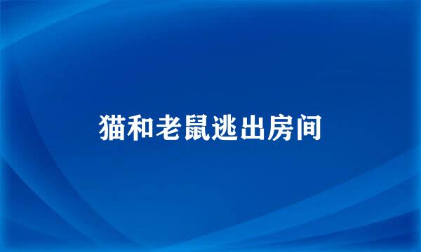 猫和老鼠逃出房间