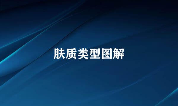 肤质类型图解