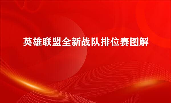 英雄联盟全新战队排位赛图解