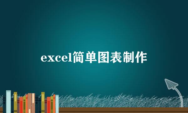 excel简单图表制作