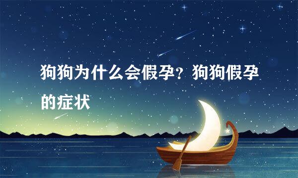 狗狗为什么会假孕？狗狗假孕的症状