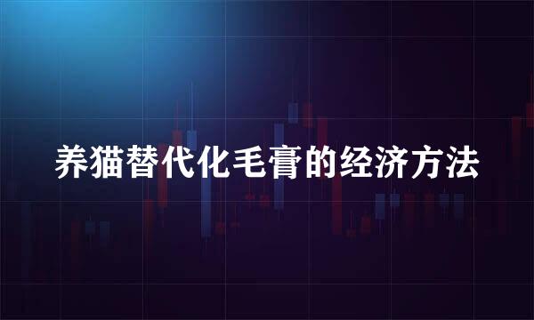 养猫替代化毛膏的经济方法